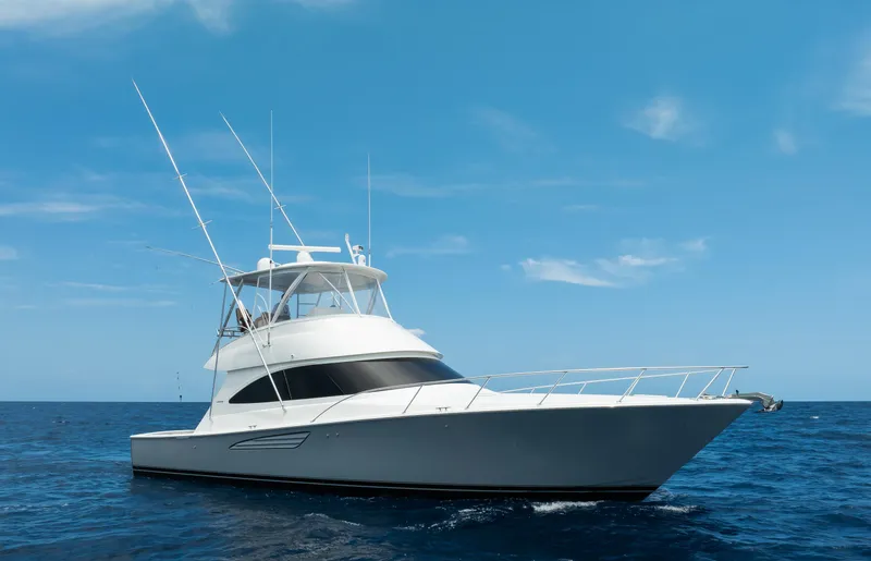 Slide: The Image of Viking 48 FULL CIRCLE - Starboard Bow Profile - 30