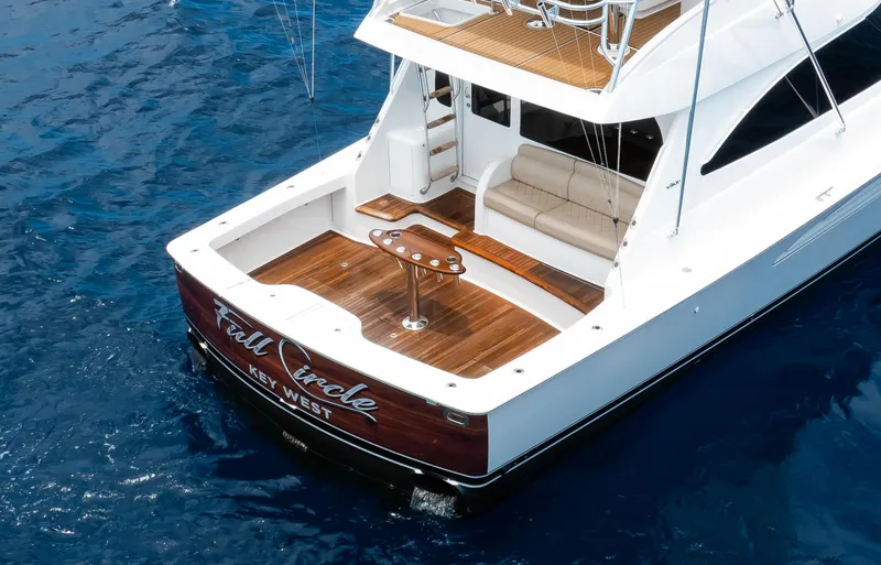 Slide: The Image of Viking 48 FULL CIRCLE - Starboard Aft Aerial Cockpit - 35