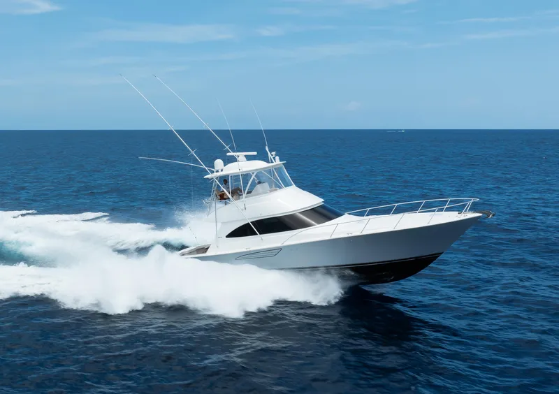 Slide: The Image of Viking 48 FULL CIRCLE - Starboard Running Shot - 37