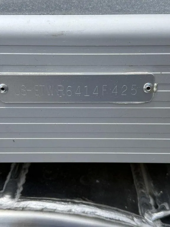 Slide: The Image of Hull identification number on a 2025 Bennington S L-Bench 18SVL boat. - 14