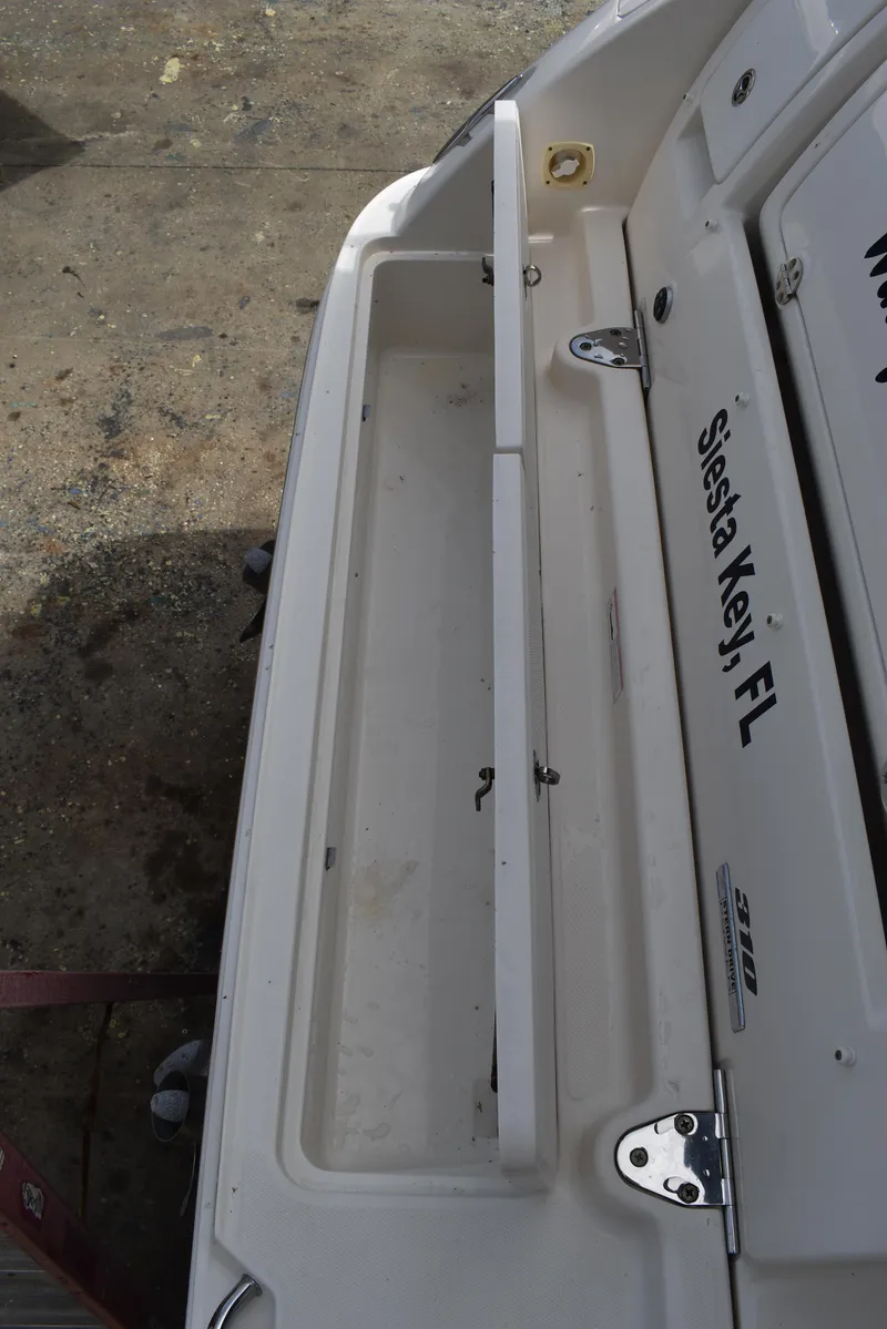 Slide: The Image of 2011 Sea Ray 310 Sundancer boat storage compartment, Siesta Key, FL. - 8