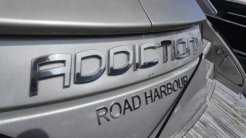 Slide: The Image of 2012 Riva Rivale yacht named "Addiction" at Road Harbour. - 33