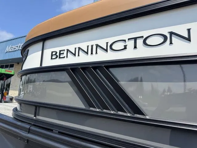 Slide: The Image of Bennington 24 MSB Sport Arch Tri-toon Pontoon 2025 - 9