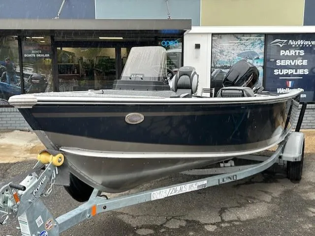 The Image of 2025 Lund 1675 Alaskan SS boat on trailer, for sale at dealership. - 0
