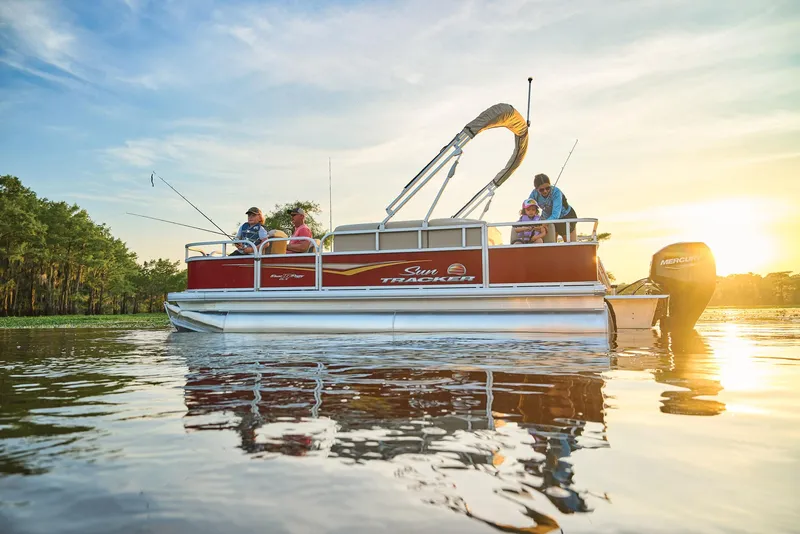 Slide: The Image of VIP Owner Discount Card for Bass Pro Shops and Cabela's, featuring 2025 Sun Tracker Bass Buggy 18 DLX. - 84