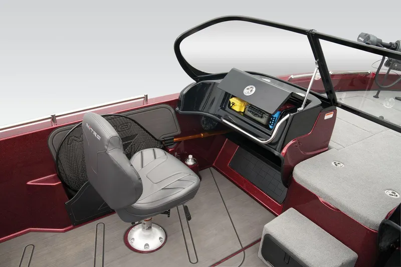 Slide: The Image of Control panel of 2025 Nitro ZV19 Pro boat, featuring sleek design and functional buttons. - 20