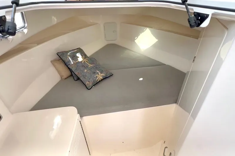 Slide: The Image of 2024 NorthCoast 255HT cabin interior with cushions, showcasing modern design and comfort. - 31