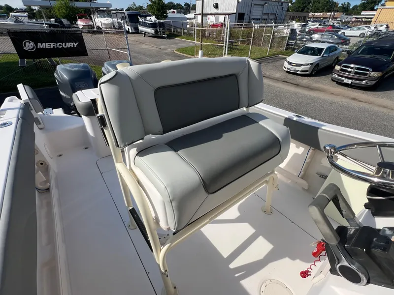 Slide: The Image of Open storage compartment on a 2002 Grady-White Chase 273 boat. - 46