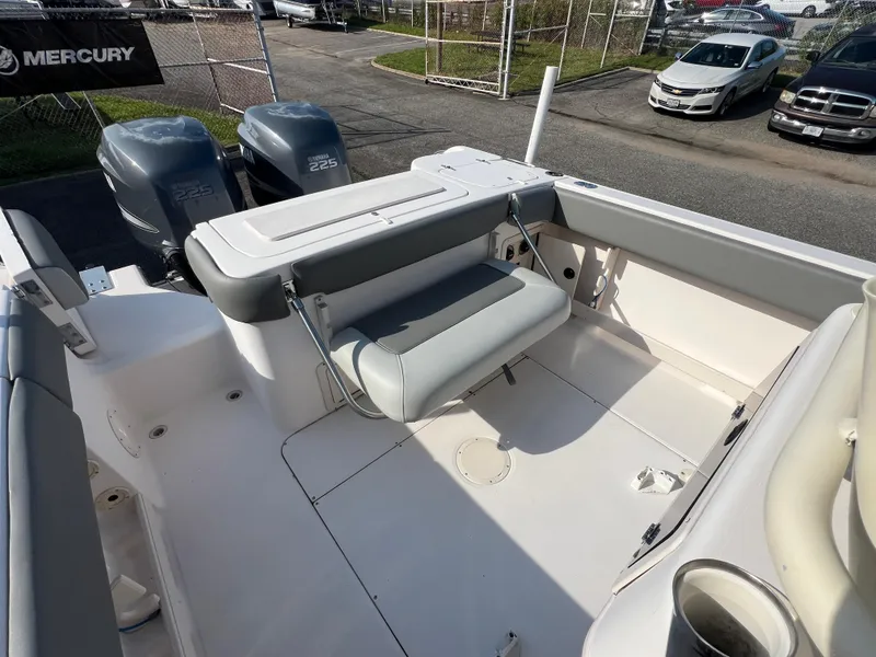 Slide: The Image of Open storage compartment on 2002 Grady-White Chase 273 boat. - 47