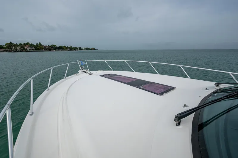 Slide: The Image of 2009 Tiara Yachts 39 Open bow view on calm waters. - 25