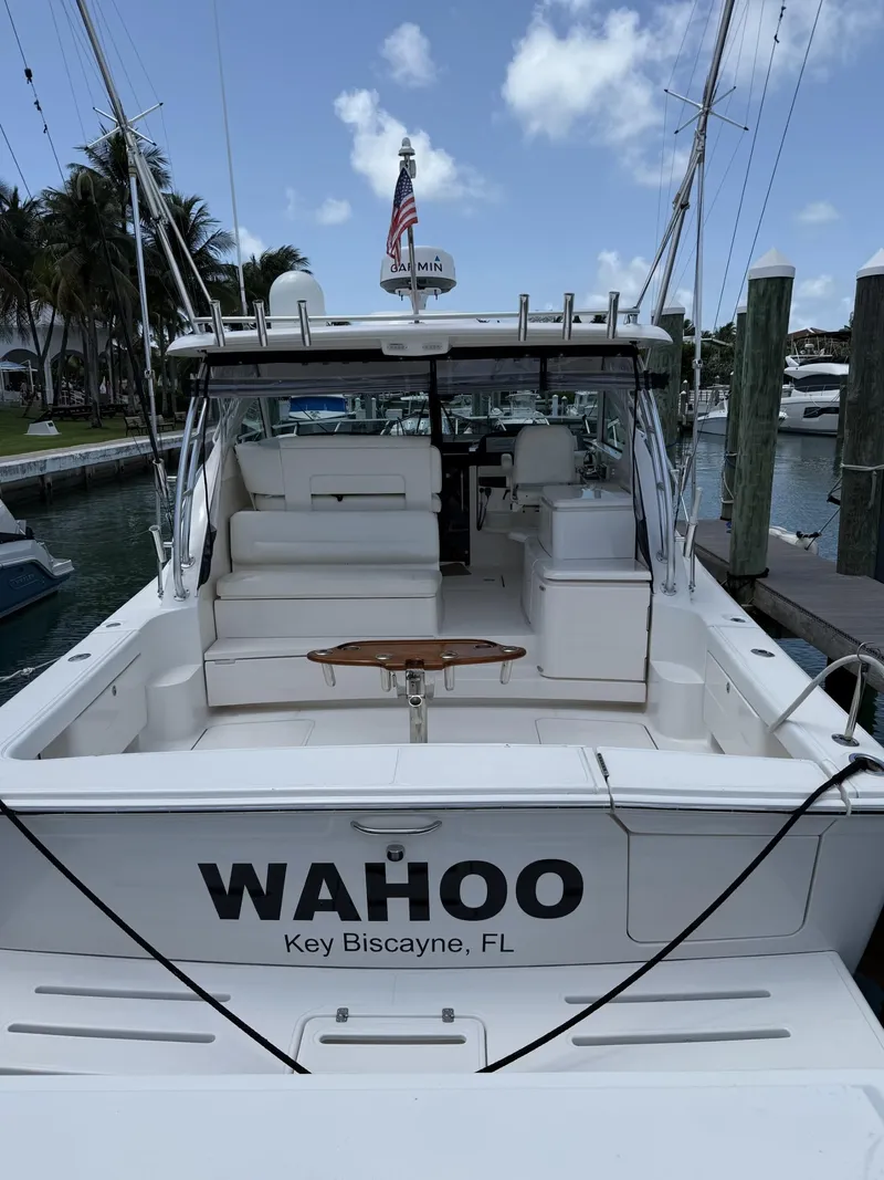 Slide: The Image of 2009 Tiara Yachts 39 Open docked in Key Biscayne, Florida. - 37