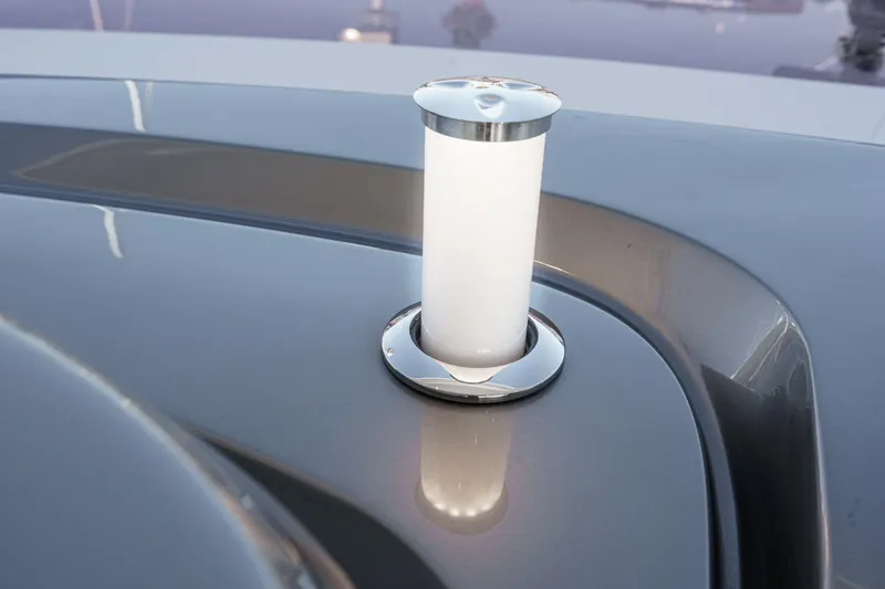 Slide: The Image of Modern light fixture on 2022 Princess F55 yacht deck. - 32