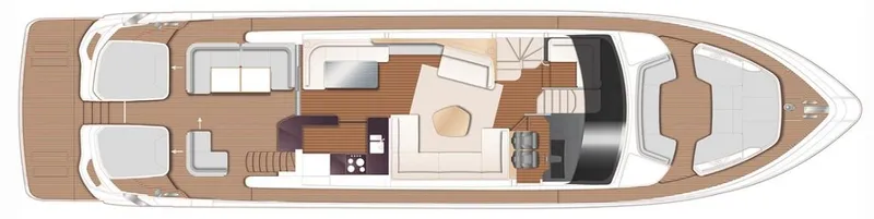 Slide: The Image of Manufacturer Provided Image: Princess S78 Main Deck Layout Plan - 50