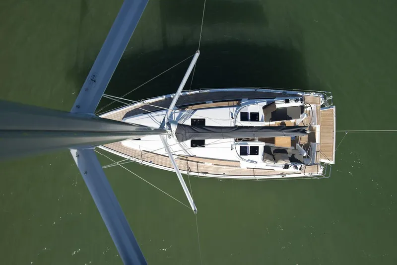 Slide: The Image of Manufacturer Provided Image: Hanse 345 View From Above - 2