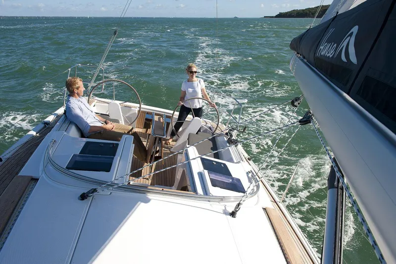 Slide: The Image of Manufacturer Provided Image: Hanse 345 Cockpit - 5