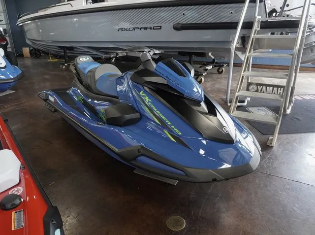 Slide: The Image of Yamaha VX CRUISER HO W/AUDIO-DEEPWATER BLUE 2025 - 4