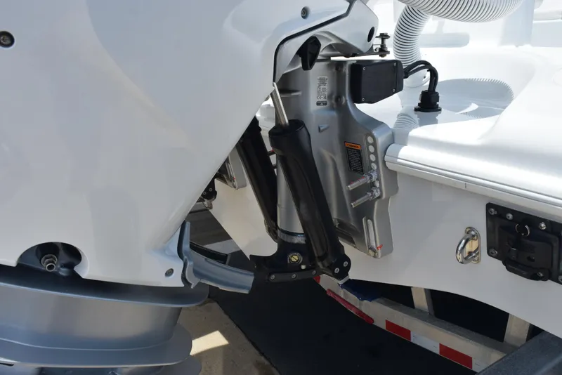 Slide: The Image of 2024 Yellowfin 36 Offshore boat engine detail, showcasing modern design and engineering. - 7