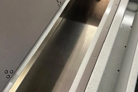 Slide: The Image of Interior view of 2026 Duckworth 22 Pacific Pro boat compartment. - 17