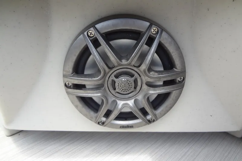Slide: The Image of Speaker detail on 2024 Harris FloteBote 210 Breeze pontoon boat. - 22