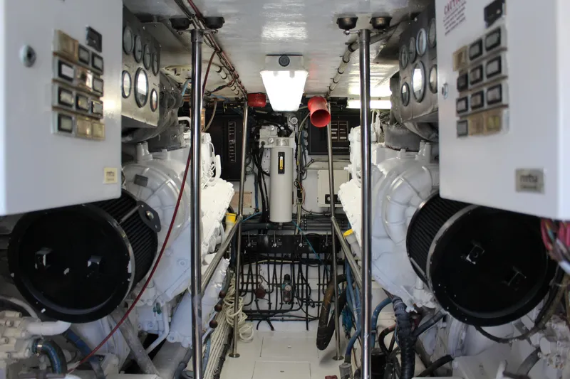 Slide: The Image of Hatteras 65 Convertible 1987 - 56