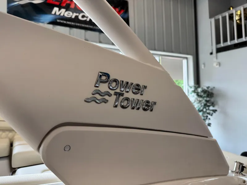 Slide: The Image of 2025 Regal LS6 Power Tower detail in a showroom setting. - 17