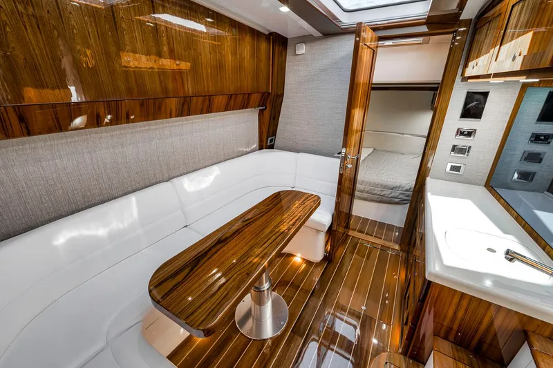 Slide: The Image of Luxurious interior of the 2024 HCB 65 Estrella yacht. - 31