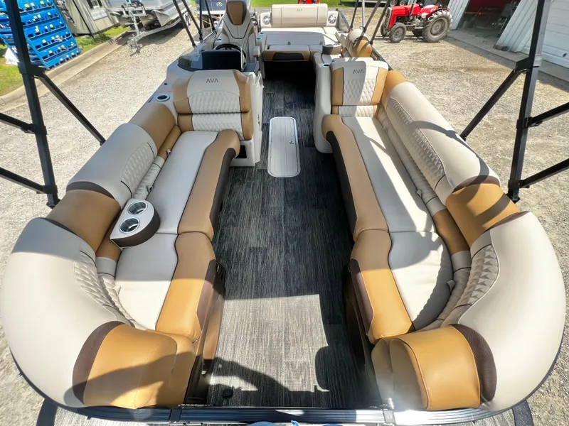 Slide: The Image of Avalon Catalina 25' Versatile Rear Lounge Triple-Toon - ARRIVES THURSDAY 6/12/2025! 2025 - 8