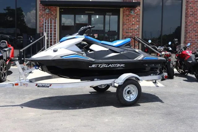 Slide: The Image of Yamaha JETBLASTER 2-BLACK/SPACE BLUE 2025 - 1