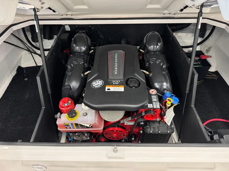 Slide: The Image of 2025 Regal LS4 engine compartment with powerful V8 engine and components. - 10