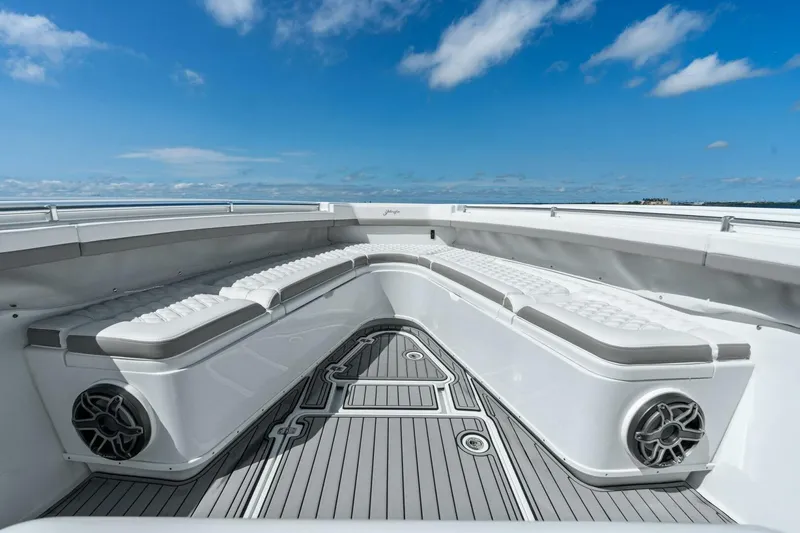 Slide: The Image of 2021 Yellowfin 42 Center Console Fin & Tonic - Bow - 22