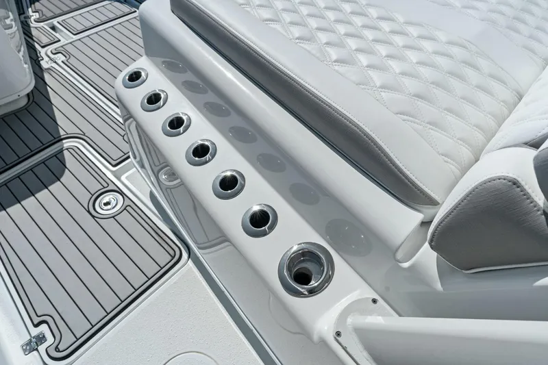 Slide: The Image of 2021 Yellowfin 42 Center Console Fin & Tonic - Rod Holders - 24