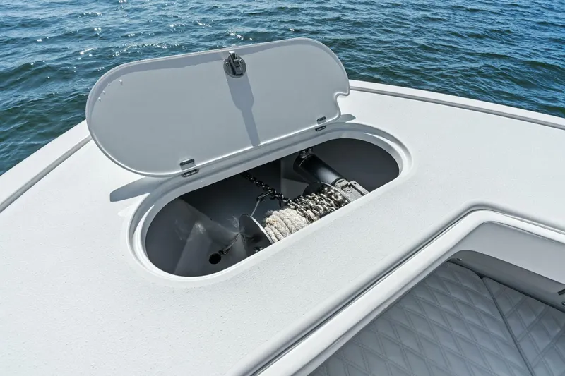 Slide: The Image of 2021 Yellowfin 42 Center Console Fin & Tonic - Anchor - 30