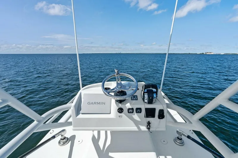 Slide: The Image of 2021 Yellowfin 42 Center Console Fin & Tonic - Flybridge - 7