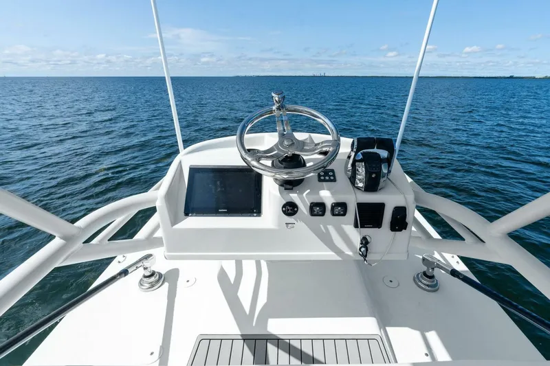 Slide: The Image of 2021 Yellowfin 42 Center Console Fin & Tonic - Flybridge - 8