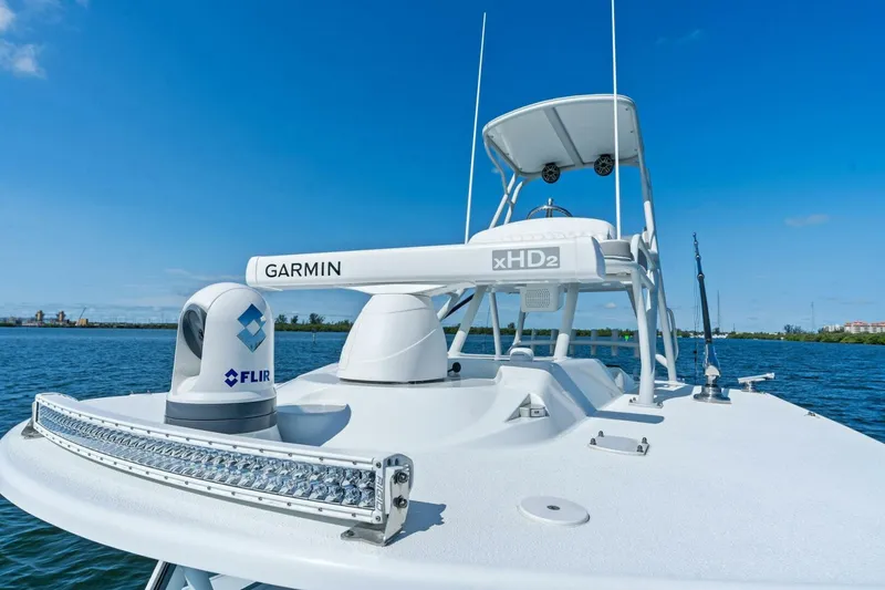 Slide: The Image of 2021 Yellowfin 42 Center Console Fin & Tonic - Flybridge - 9