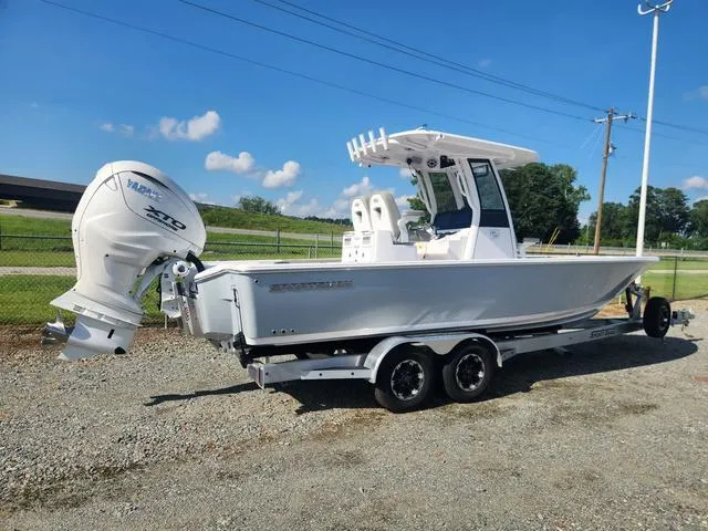 Slide: The Image of Sportsman Masters 267OE Bay Boat 2025 - 2