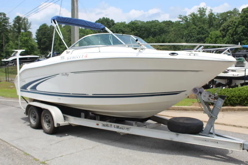 Slide: The Image of Sea Ray 210 Dual Console 1999 - 8