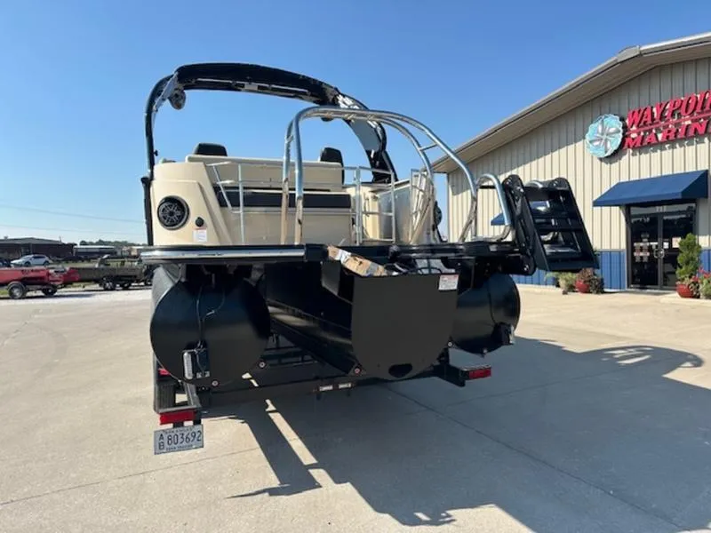 Slide: The Image of 2025 Sylvan G-3 CLZ DC pontoon boat at Waypoint Marine dealership. - 3