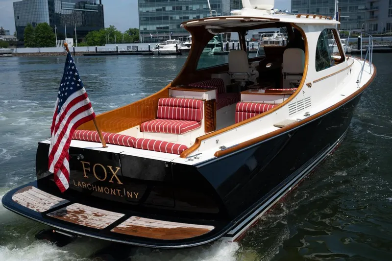 Slide: The Image of Hinckley Yachts Picnic Boat 37 MKIII 2011 - 12