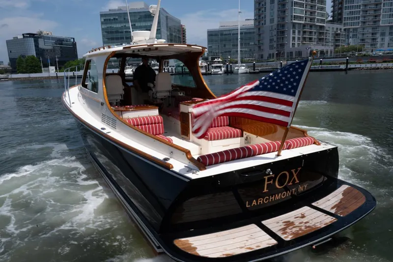Slide: The Image of Hinckley Yachts Picnic Boat 37 MKIII 2011 - 16