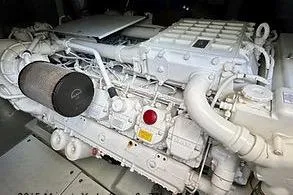 Slide: The Image of Engine of 2015 Mazarin 72 Sport Fly yacht, showcasing intricate mechanical components. - 42