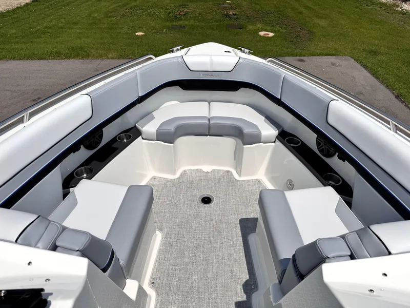 Slide: The Image of 2026 Formula 290 Bowrider interior with spacious seating and modern design. - 38
