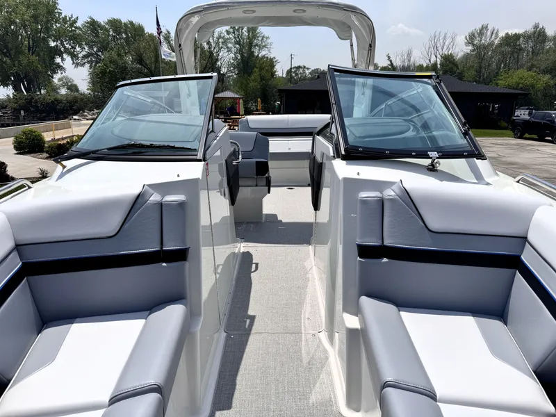 Slide: The Image of 2026 Formula 290 Bowrider interior with sleek seating and modern design. - 6