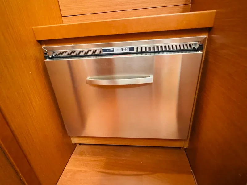 Slide: The Image of Stainless steel drawer in 2020 Beneteau Oceanis 51.1 yacht interior. - 37