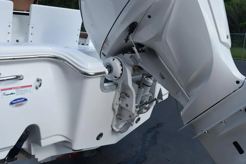 Slide: The Image of 2026 Sea Hunt BX 25 FS boat engine detail, showcasing modern design and functionality. - 7