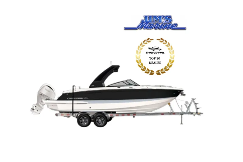 The Image of Chaparral 270 OSX 2025 boat on trailer, last one at this price. - 0