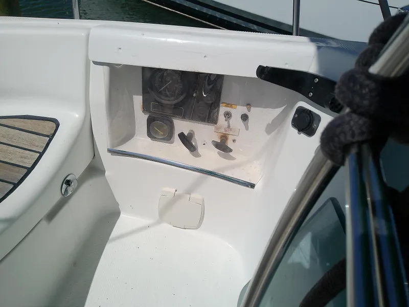 Slide: The Image of Control panel on a 1995 Beneteau First 42s7 sailboat. - 21