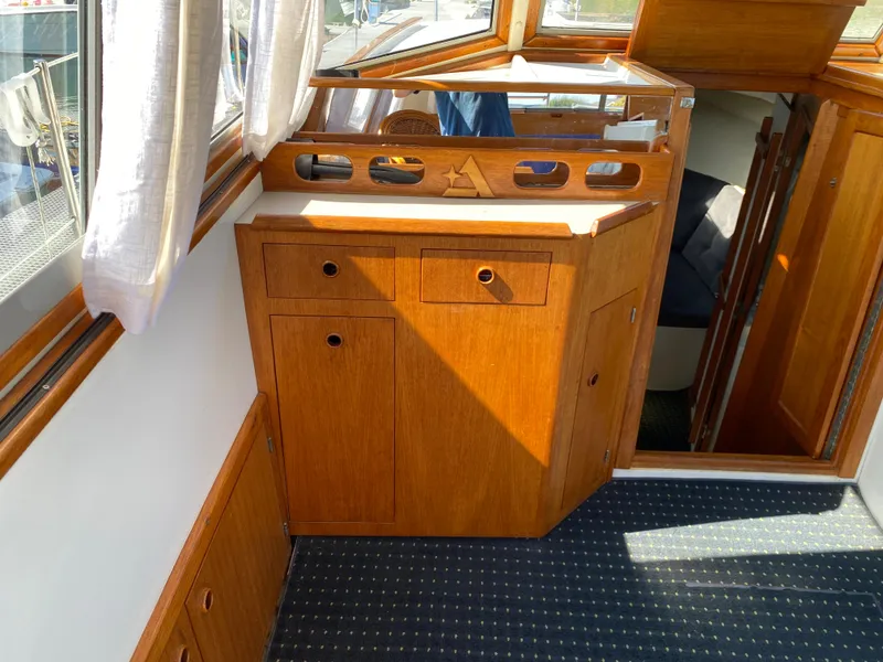 Slide: The Image of Salon Teak Cabinet - 11