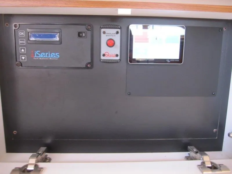 Slide: The Image of Control panel of 2024 Catalina 385 sailboat with iSeries technology. - 29