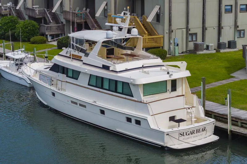 Slide: The Image of Hatteras 70 Cockpit Motoryacht 1991 - 3